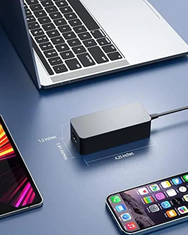 Alt view image 4 of 7 - Model Charger Fit for HP 15-dw 15-dy 15-db 15-ef 15-dx 15-da 15-ay 15-ba 15-bw 15-f 15-u 15-bs 15-af 15-au 15-eh 15-cw 15-ac 15-ax 15-d 15-di 15-ds 15-dr 15-ed 15-ee 15-eg 15-fd Laptop Power Cord