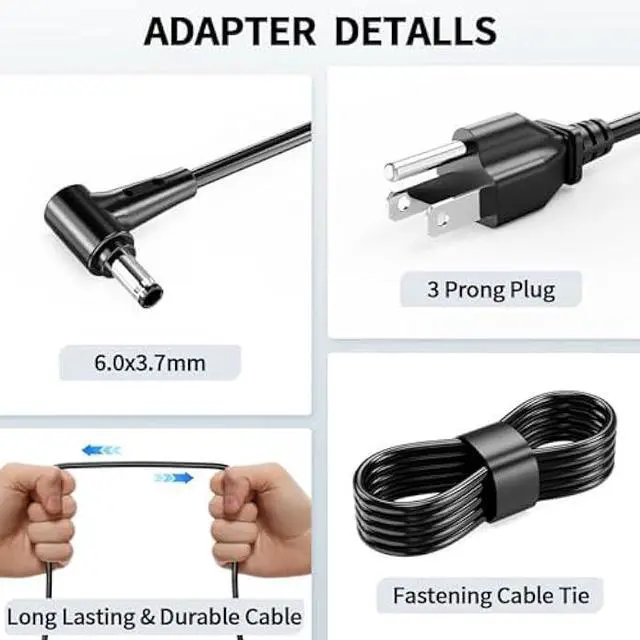 Alt view image 2 of 5 - 240W Zephyrus Charger Fit for ASUS Zephyrus S17 GX701 GX701G GX701GX GX701GW GX701GV GX701GVR GX701LV GX701LXS GX701LWS ADP-240EB B Laptop Power Supply