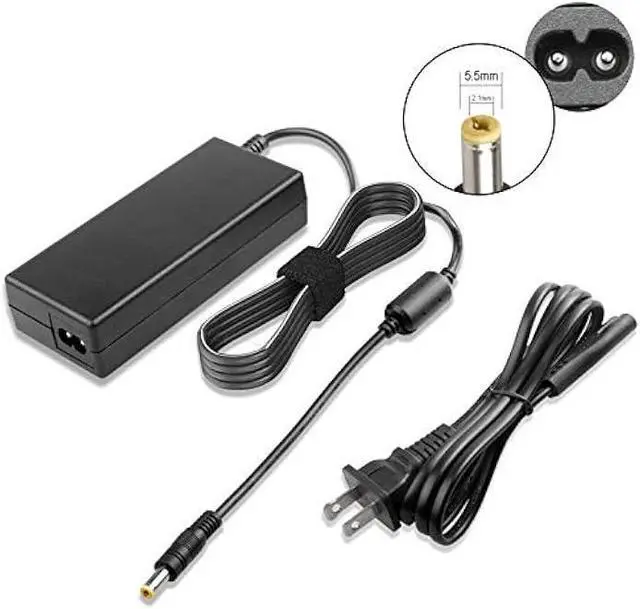 Alt view image 2 of 7 - AC Doctor INC 19V 4.74A 90W Universal AC Power Adapter Laptop Charger Replacement for Lenovo HP Toshiba ASUS IBM New 5.5x2.5mm