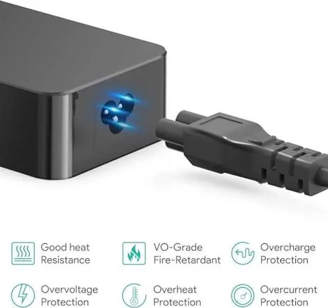 Alt view image 3 of 7 - KFD 19V 7.1A 135W Laptop Charger Power Supply for Acer Nitro 5 7 Nitro V15 Gaming Laptop AN515-51 AN515-53 A715-71G VN7-593G Acer Aspire 7 5 Predator Helios 300 G3-571 G3-572 PH317-51 Adapter Cord