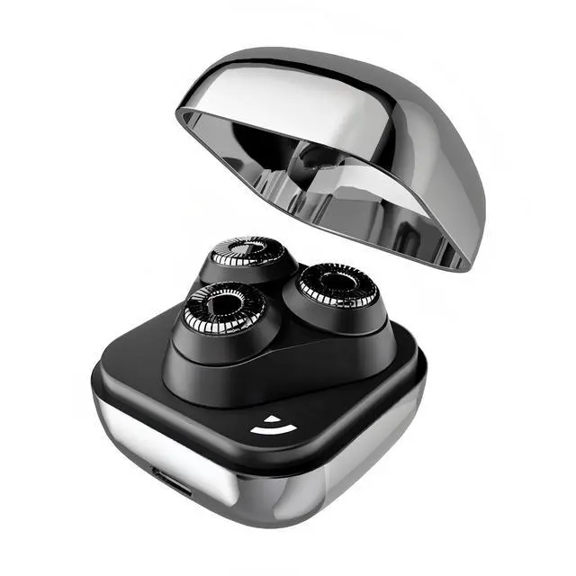 Main image of Portable Mini Electric Shaver with 3 Heads for Men, USB Rechargeable
