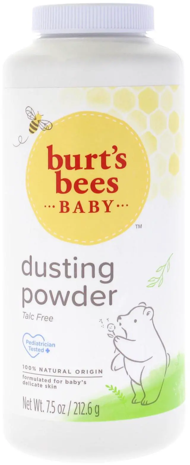 Alt view image 2 of 2 - Baby Bee Dusting Powder Original by Burts Bees for Kids - 7.5 oz Powder