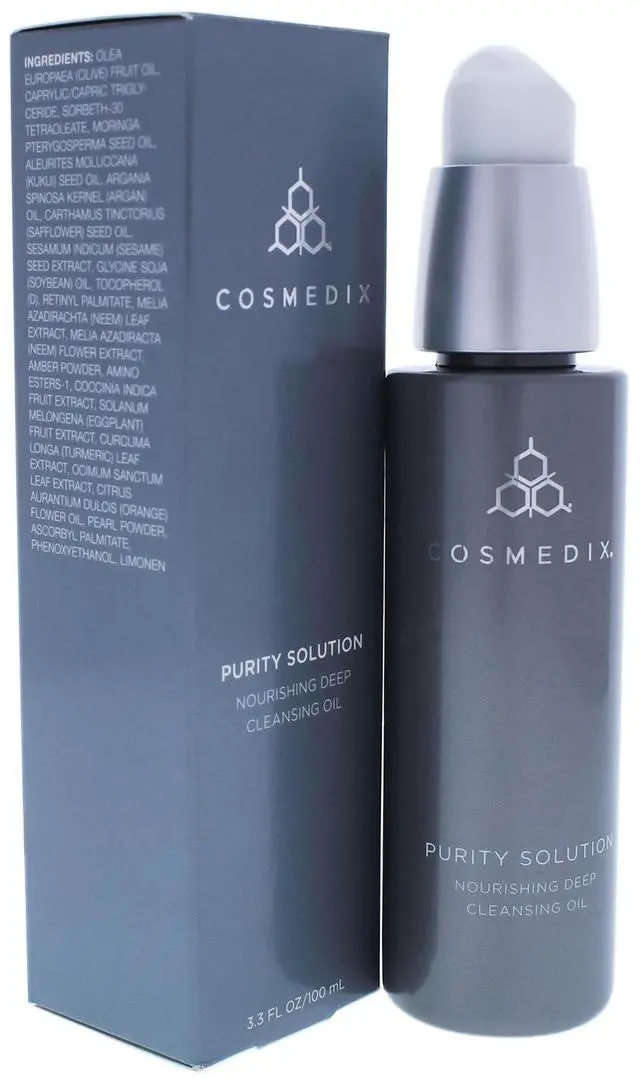 Main image of Purity Solution Nourishing Deep Cleansing Oil by Cosmedix for Unisex - 3.3 oz Cleanser