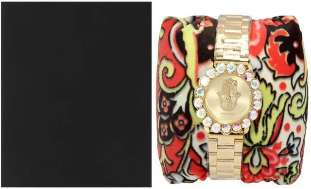 Main image of MSHSCG Scarlett Hand - Gold Stainless Steel Bracelet Watch by Manoush for Women - 1 Pc Watch