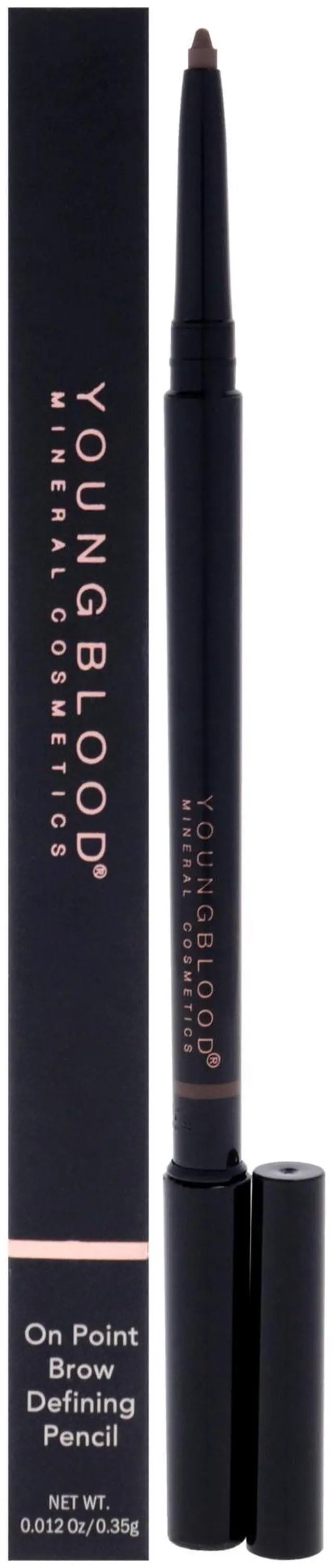 Main image of On Point Brow Defining Pencil - Blonde by Youngblood for Women - 0.012 oz Eyebrow Pencil