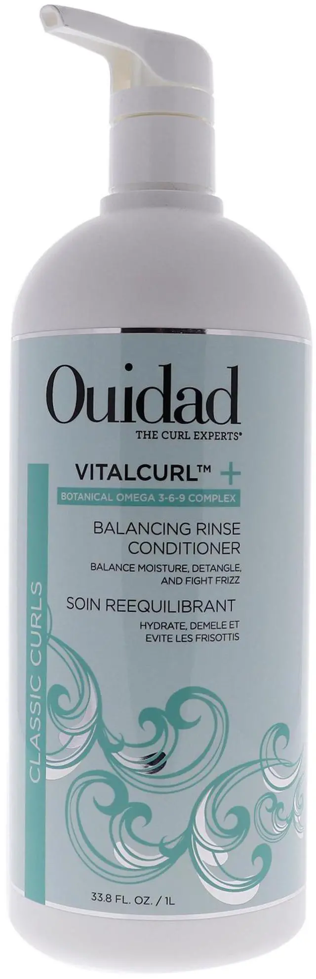 Alt view image 2 of 2 - OUIDAD Vitalcurl+ Balancing Rinse Conditioner, 33.8 Fl oz