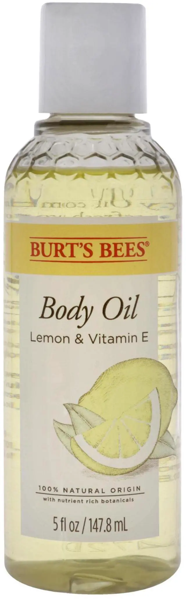 Alt view image 2 of 2 - Body Oil - Lemon and Vitamin E by Burts Bees for Unisex - 5 oz Oil