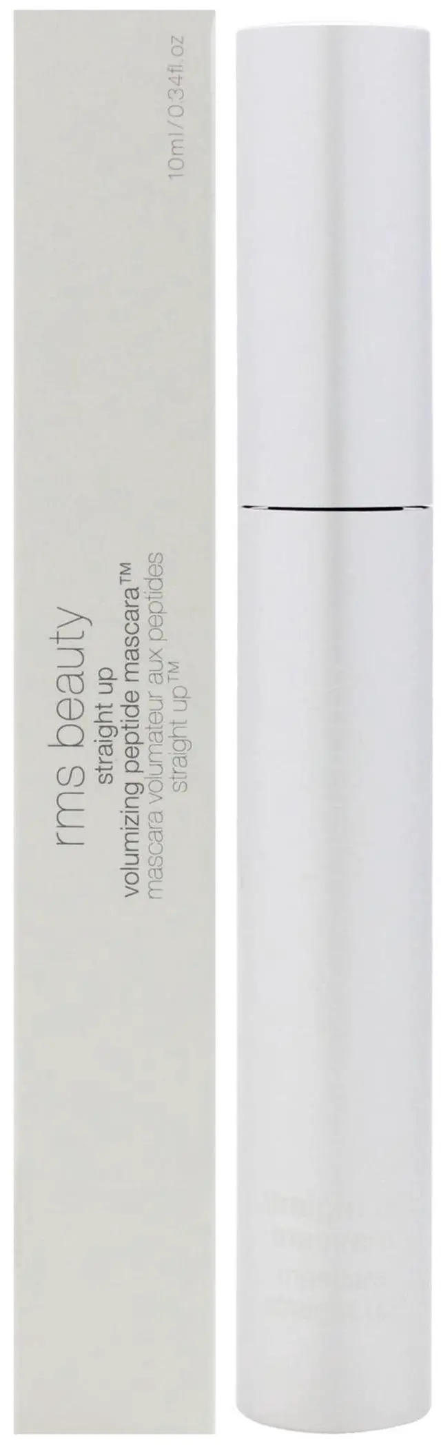 Main image of Straight Up Volumizing Peptide Mascara - HD Black by RMS Beauty for Women - 0.34 oz Mascara