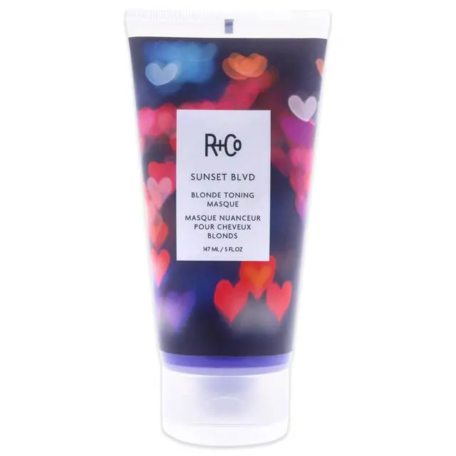 Main image of Sunset Blvd Blonde Toning Masque by R+Co for Unisex - 5 oz Masque