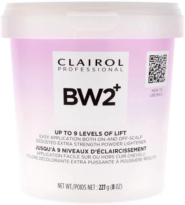 Main image of Basic White 2 Plus Powder Lightener by Clairol for Unisex - 8 oz Lightener