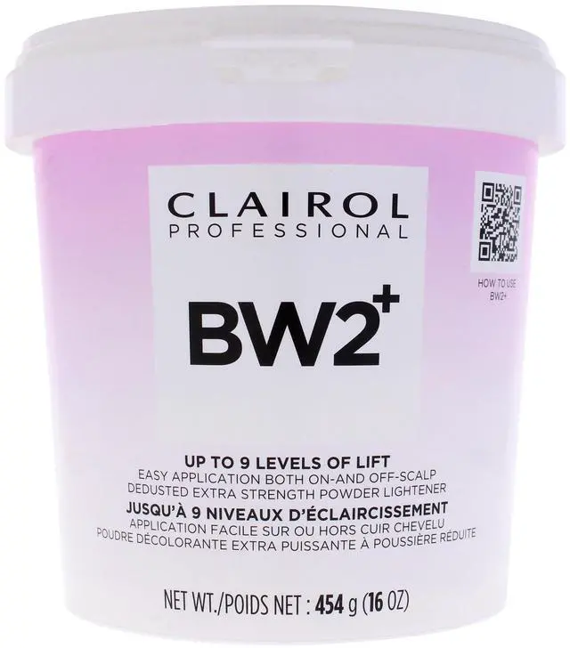 Main image of Basic White 2 Plus Powder Lightener by Clairol for Unisex - 16 oz Lightener