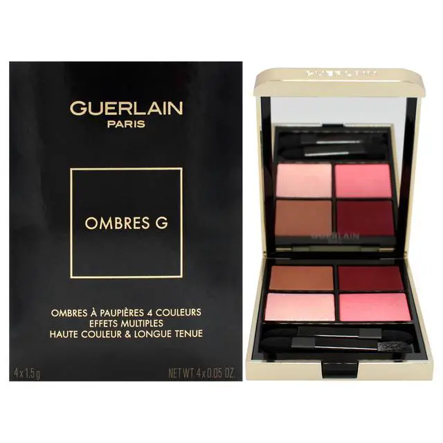 Main image of Ombres G Eyeshadow Quad - 530 Majestic Rose by Guerlain for Women - 0.20 oz Eye Shadow