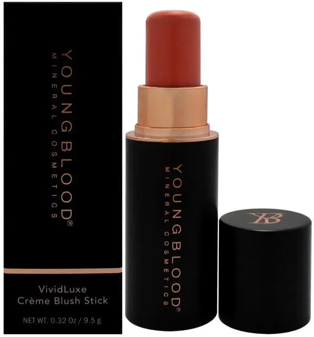 Main image of VividLuxe Creme Blush Stick - Bellini by Youngblood for Women - 0.32 oz Blush