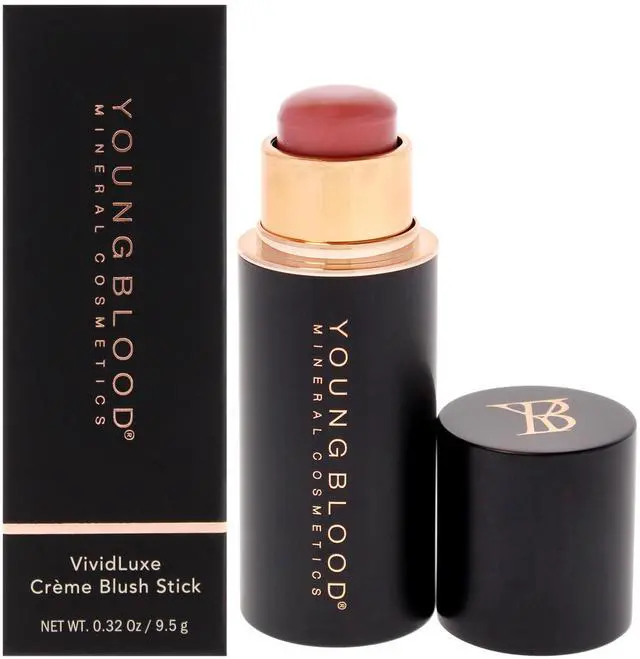 Main image of VividLuxe Creme Blush Stick - Mulberry by Youngblood for Women - 0.32 oz Blush