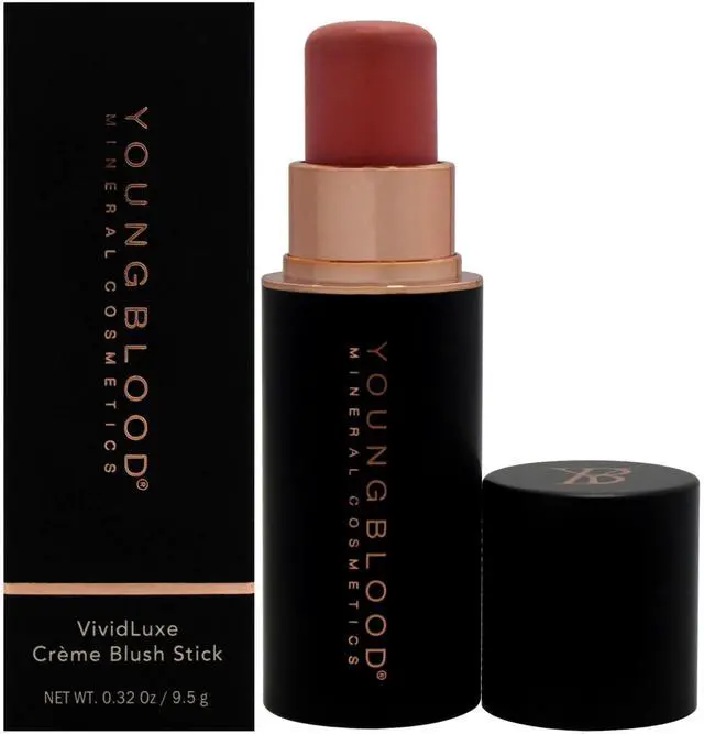 Main image of VividLuxe Creme Blush Stick - Pink Prosecco by Youngblood for Women - 0.32 oz Blush