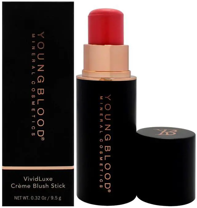 Main image of VividLuxe Creme Blush Stick - Pomelo by Youngblood for Women - 0.32 oz Blush