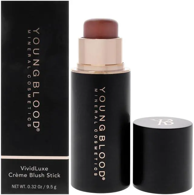Main image of VividLuxe Creme Blush Stick - Tiramisu by Youngblood for Women - 0.32 oz Blush