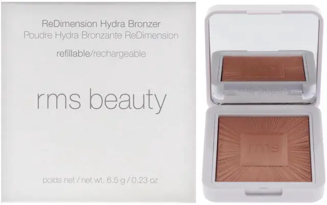 Main image of ReDimension Hydra Powder Bronzer - Malibu Muse by RMS Beauty for Women - 0.23 oz Blush (Refillable)