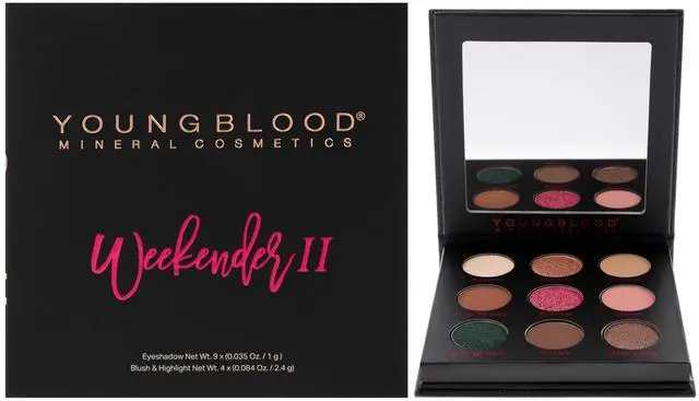 Main image of Palette - Weekender II by Youngblood for Women - 0.65 oz Makeup