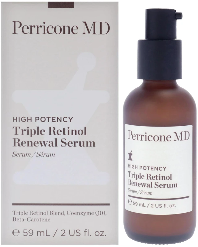Main image of High Potency Triple Retinol Renewal Serum by Perricone MD for Unisex - 2 oz Serum