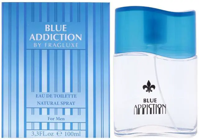 Main image of Blue Addiction by Fragluxe for Men - 3.3 oz EDT Spray
