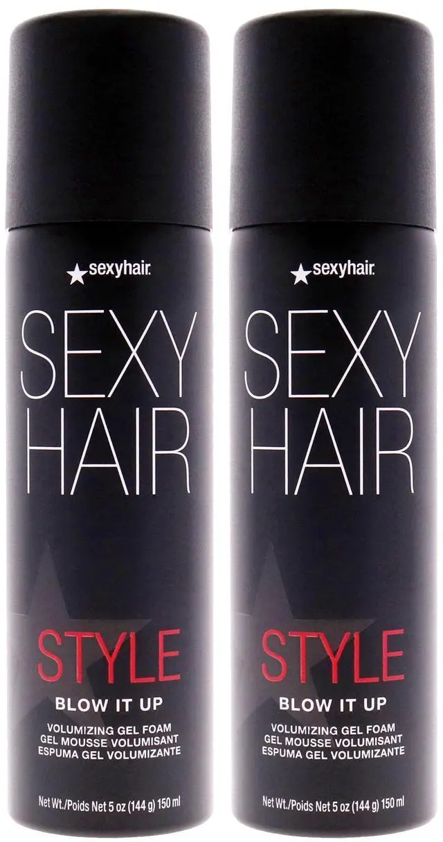 Main image of Style Sexy Hair Blow It Up Volumizing Gel Foam by Sexy Hair for Unisex - 5 oz Gel - Pack of 2