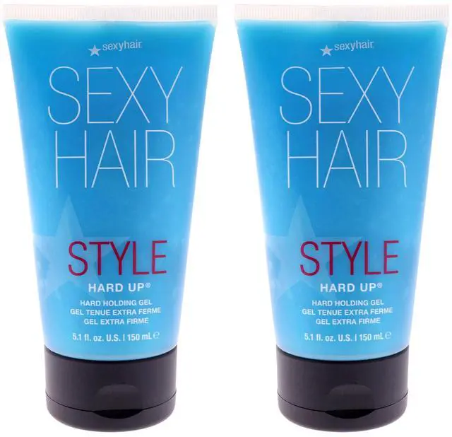 Main image of Style Sexy Hair Hard Up Hard Holding Gel by Sexy Hair for Unisex - 5.1 oz Gel - Pack of 2