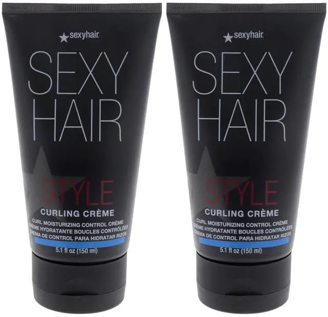 Main image of Style Sexy Hair Curling Creme by Sexy Hair for Unisex - 5.1 oz Cream - Pack of 2