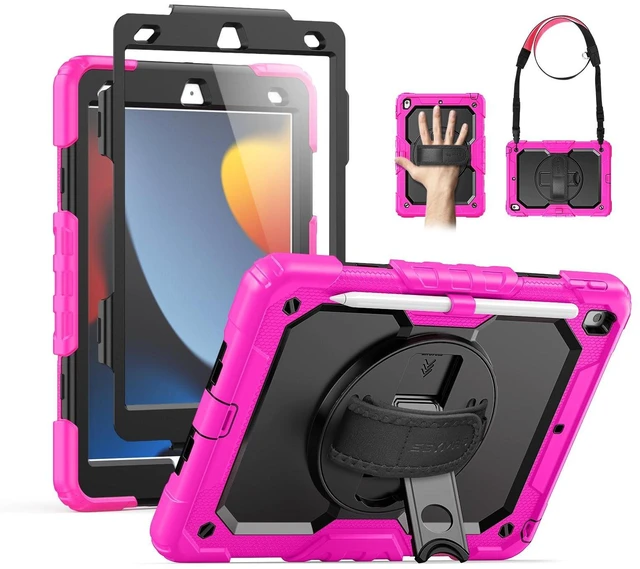 Main image of SEYMAC Case for iPad 9th/8th/7th Generation 10.2", Pink