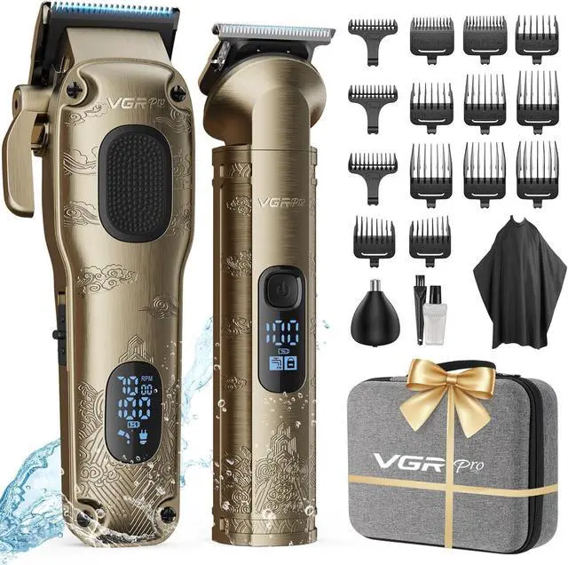 Main image of Hair Clippers for Men Professional, Cordless Hair Clippers for Hair Cutting, Mens Clippers and Trimmers Set, Electric Hair Trimmer for Men with Package Box