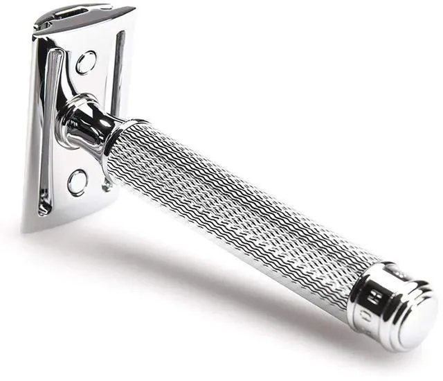 Alt view image 2 of 7 - MÜHLE TRADITIONAL R89 Double Edge Safety Razor (Closed Comb) | Perfect for Everyday Use | Barbershop Quality Close Smooth Shave | Luxury Razor for Men
