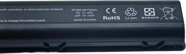 Alt view image 4 of 7 - GHU New Battery 77 WH Replacement for 480385-001 486766-001 HSTNN-DB75 HSTNN-IB75 HSTNN-OB75 464059-142 Compatible with HP Battery Part # 464058-251 464059-121 464059-141 516355-001 516916-001 GA08