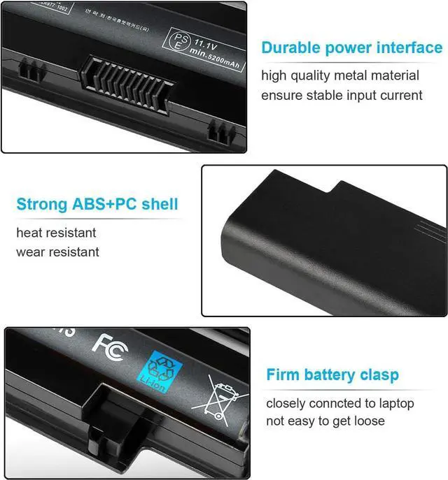 Alt view image 5 of 7 - ALIPOWER 6-Cell Laptop Battery Replacement for Compatible dell Inspiron 3520 15R N5010 N5110 N5030 N5040 N5050 17R N7010 N7110 14R N4010 N4110 M5040 Vostro 3420 3450 3550