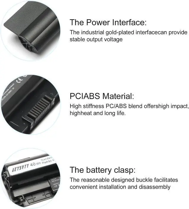 Alt view image 3 of 7 - M5Y1K 14.8V 40WH Laptop Battery Compatible for Dell Inspiron 15 3000 5000 Series 5559 5558 5555 5758 5759 3567 3551 3552 3558 3565 14 3451 3452 3458 17 5755 5756 GXVJ3 453-BBBQ WKRJ2 VN3N0
