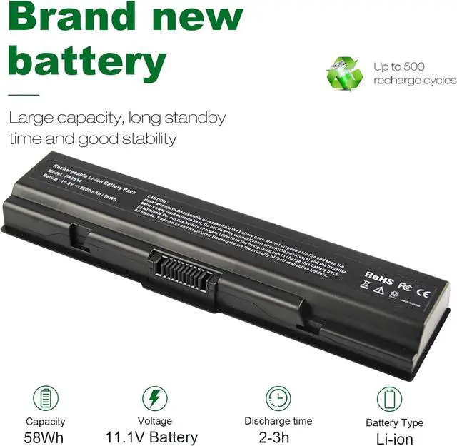 Alt view image 4 of 7 - Fancy Buying PA3534U-1BRS Laptop Battery for Toshiba PA3534U PA3535U-1BRS PABAS098 pa3533u-1brs pa3535u Toshiba Satellite Pro L300 Series, Satellite Pro L300D Series, Satellite Pro L350 Series