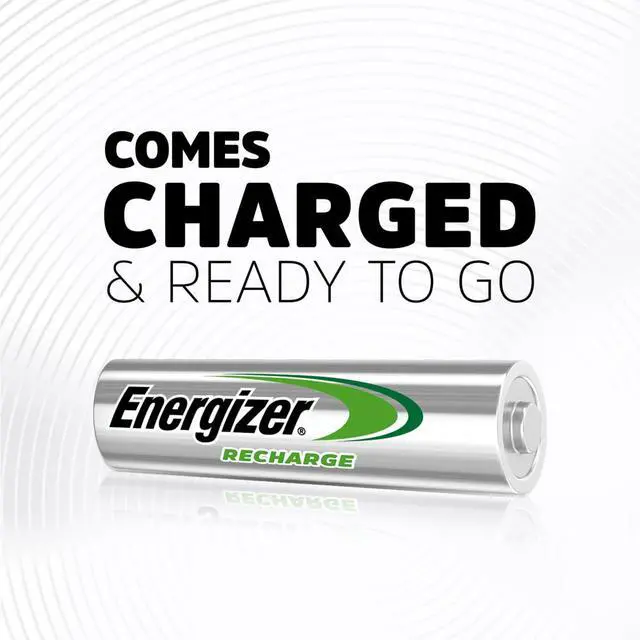 Alt view image 5 of 7 - Energizer Recharge Universal Rechargeable AA Batteries (8 Pack), Double A Rechargeable Batteries