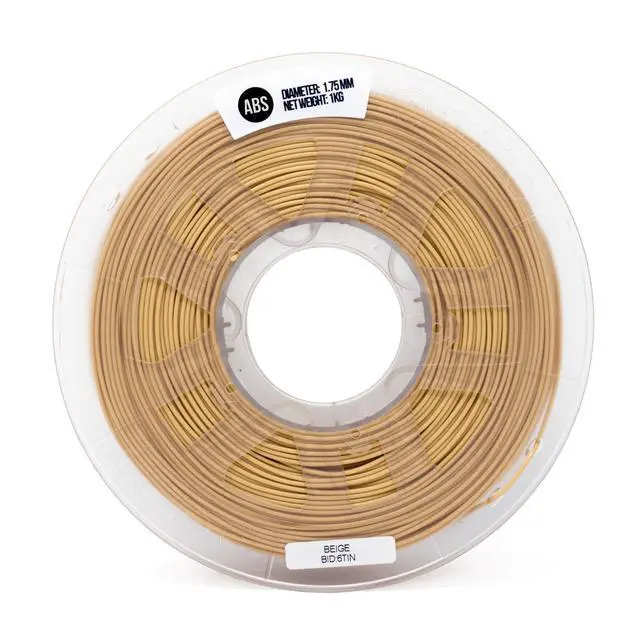 Alt view image 2 of 6 - Gizmo Dorks 1.75 mm ABS Filament, 1 kg for 3D Printers, Natural Beige