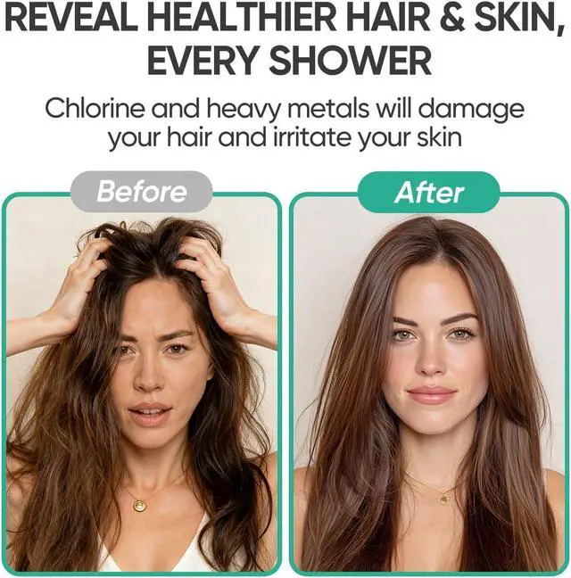 Alt view image 2 of 7 - Cobbe HD HEAVY DUTY High Output Shower Filter 99% REMOVAL Shower Head Filter for Hard Water, Heavy Metals, Chlorine and Harmful Substance, Improve your skin and hair - Oil Rubbed Bronze