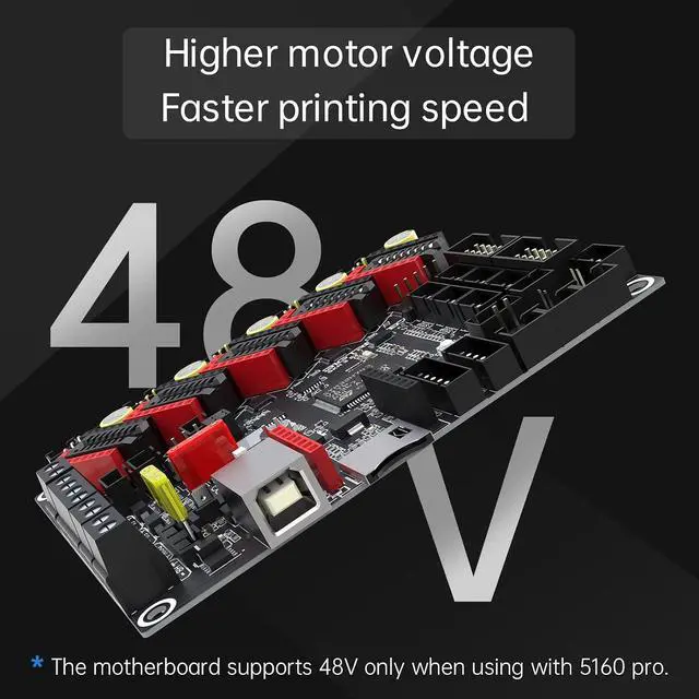 Alt view image 4 of 6 - BIGTREETECH SKR 3 EZ Control Board 32bit New Upgrade Silent Board Support EZ2209/ EZ5160/ EZ2130 Stepper Driver Compatible TFT Series Touch Screen, DIY for Most FDM 3D Printer (with 5PCS EZ2209)