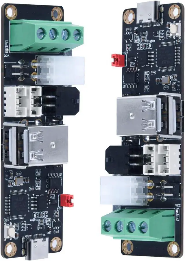 Alt view image 3 of 7 - BIGTREETECH U2C V2.1 Adapter Board Supports CAN-Bus Connection, with 3 CAN Output Interface for 3D Printer DIY