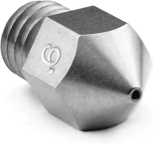 Alt view image 5 of 7 - Microswiss MK8 Brass Plated Wear Resistant Nozzle (MakerBot, CraftBot, Creality, CR10, Ender, Tevo Tornado) (Value Pack)
