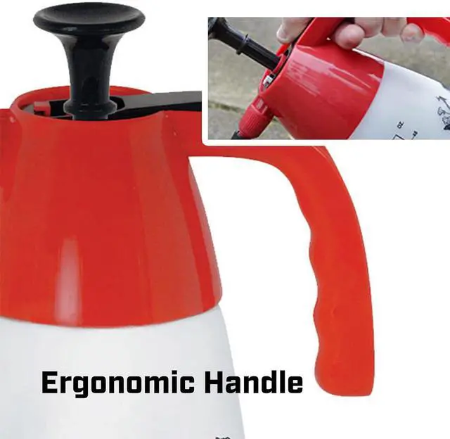 Alt view image 5 of 6 - Chapin 1003 Made in USA 48 Ounce Farm and Field Hand Sprayer with Ergonomic Handle, Anti Clog Filter, Adjustable Nozzle, for Spraying Plants, Lawns, Weeds, Insects, Fertilizer, Translucent White