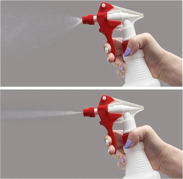 Alt view image 5 of 7 - ljdeals 12 Pack Heavy-Duty Trigger Sprayer Replacement Nozzles, Leak-Free, Chemical Resistant, Comfortable Grip, Fit 28-400 16oz/32oz Bottles, Multi-Purpose Tool for Cleaning, Gardening and more
