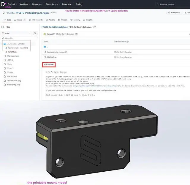 Alt view image 4 of 7 - FYSETC 3D Printer Voron2.4 Portable Input Shaper - Ender 3 S1 Pro Spritte Extruder Accelerometer: Upgraded Hotend Part with RP2040 Chip Support Klipper Fit Voron0.1 Triden CR-10 Smart Pro Hot End
