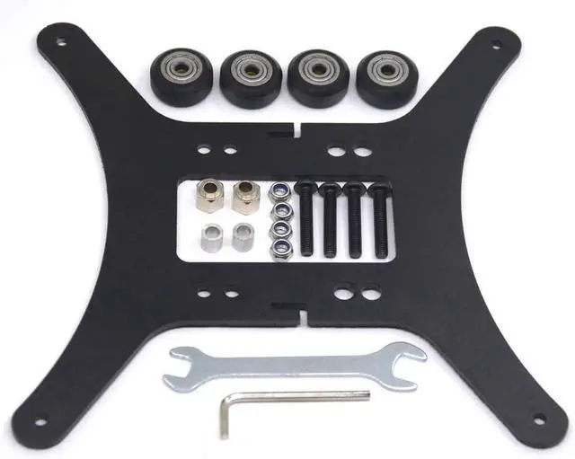 Main image of Modular Y Carriage Plate Upgrade Kit for 2040V Aluminum Profile for 3D Printer