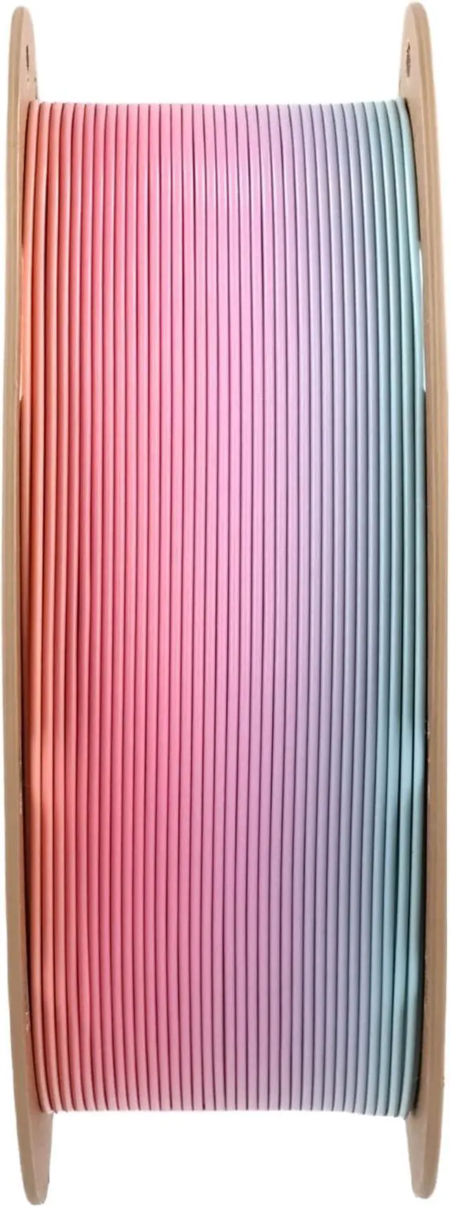 Alt view image 7 of 7 - Polymaker Panchroma Gradient Satin Rainbow 3D Printer PLA Filament 1.75mm, Multicolor 3D Printing PLA Filament, 1kg Spool (2.2lbs)