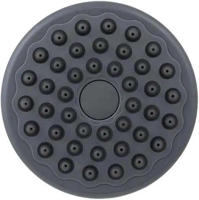 Alt view image 6 of 7 - AquaBliss TurboSpa 3 Inch High Pressure Shower Head w/Flow Restrictor Melts Stress into Bliss at Full Power. 42 Nozzle Wide Spray High Flow Showerhead Drenches You Fast, No Dry Spots Guaranteed