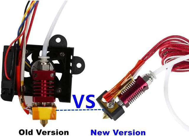 Alt view image 2 of 7 - CR-10S 3D Printers Original Replacement Parts/Accessories Full Assemble MK8 Extruder Hot End Kits (with Nozzle 0.4mm /0.2mm /0.3mm /0.5mm) fit for Creality 3D Printing Printer CR-10 CR-10S S4 S5