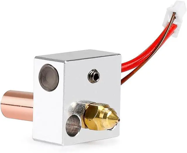 Alt view image 2 of 3 - Sovol SV06 Hotend Kit Coming with Brass Nozzle Heating Block Thermistor Heating Wire, Metal Throat and Silicone Cover