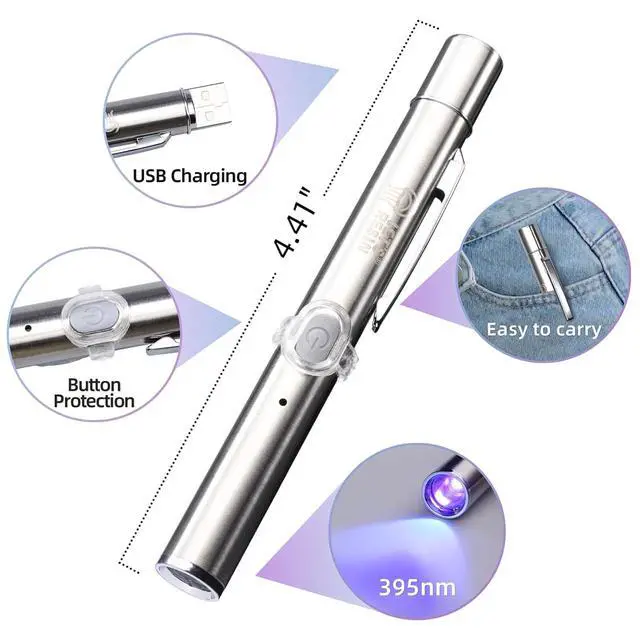 Alt view image 5 of 6 - LET'S RESIN UV Resin Kit with Light, Bonding&Curing in Seconds, 30g UV Resin with Flashlight for Welding, Jewelry UV Glue Adhesive for Plastic Repair, Glass Light, Craft Decor